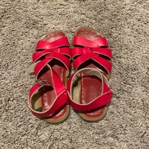Red Sandals